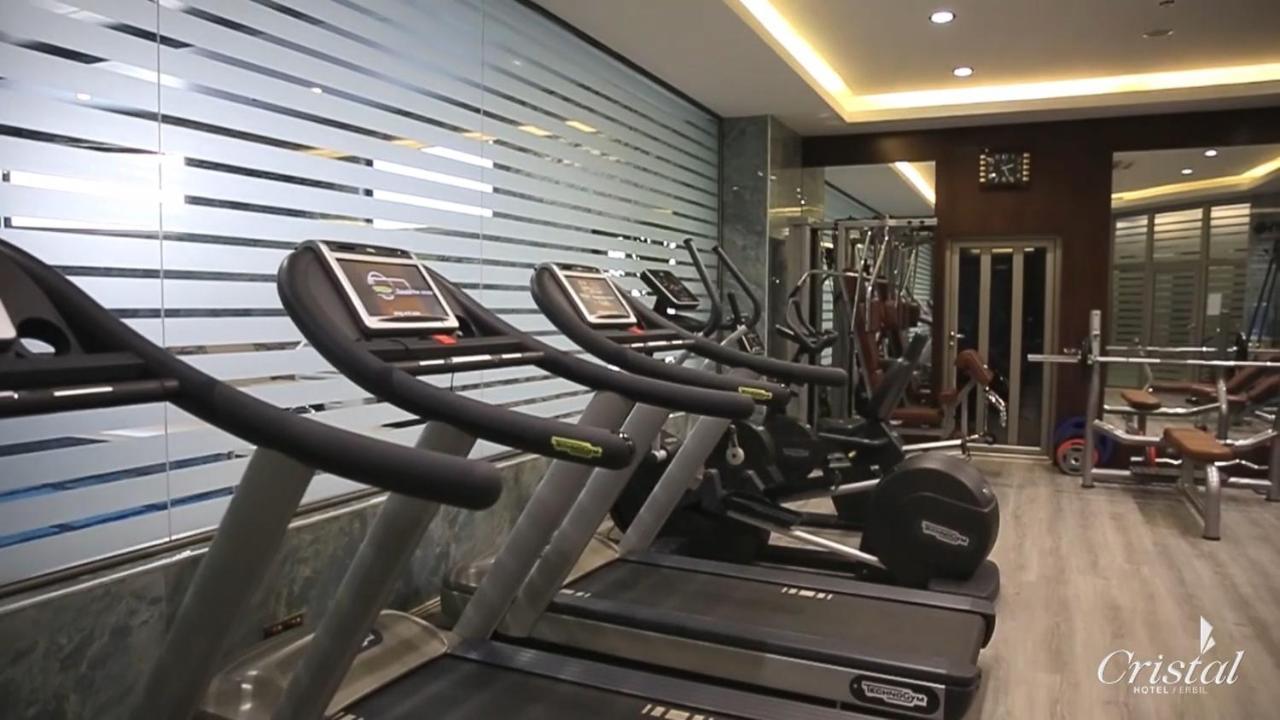Cristal Erbil Hotel Exteriér fotografie The gym at the hotel