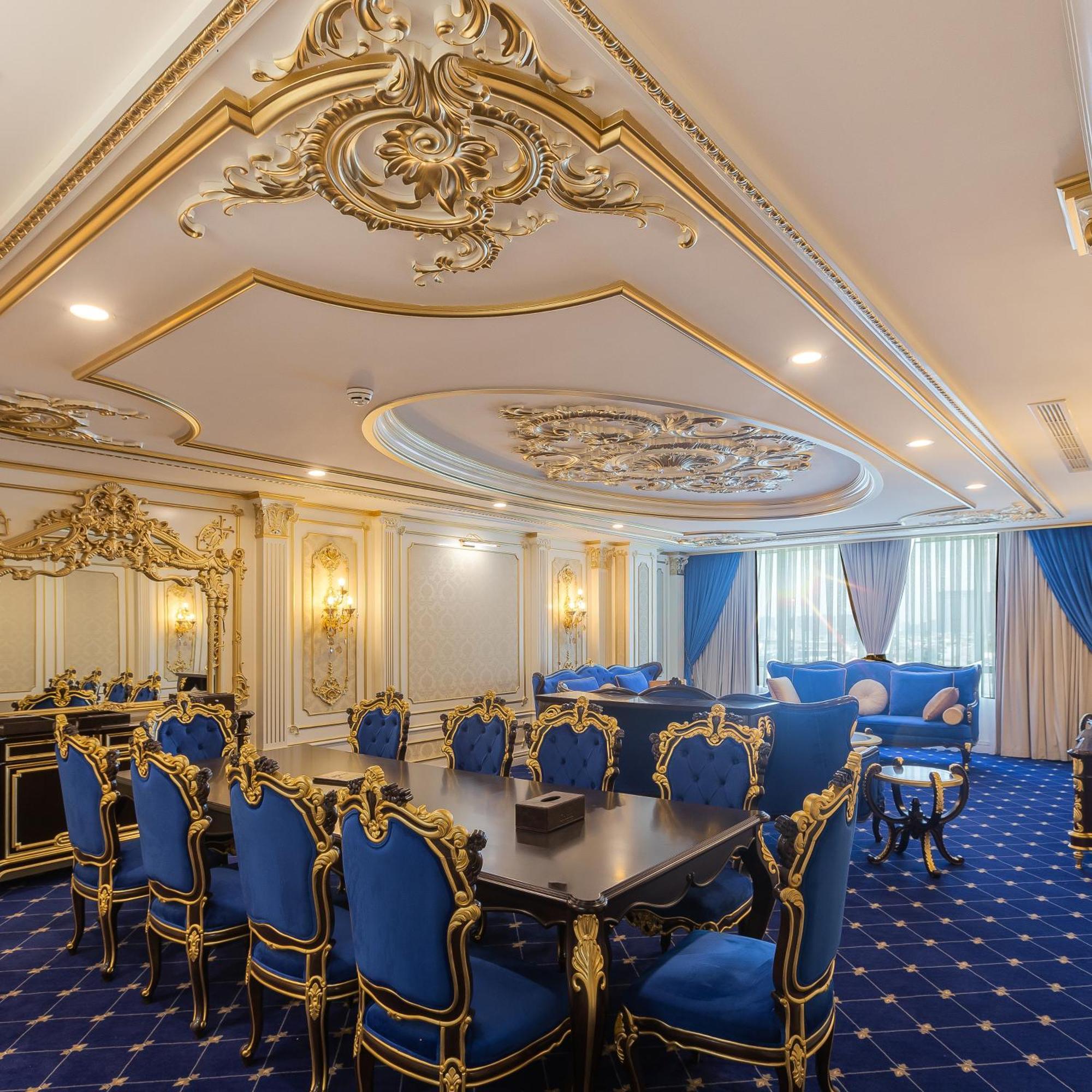 Cristal Erbil Hotel Exteriér fotografie The interior of the Presidential Suite